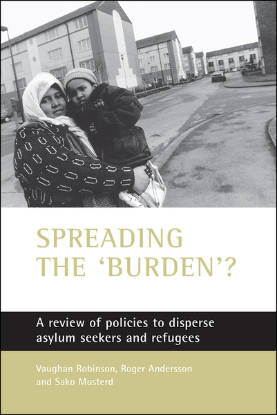 This topical book outlines the expressed rationale for dispersal policies, reviews how such policies have been implemented in the UK, Netherlands and Sweden, identifies good practice and challenges the need for dispersal. Related titles include &#039;Doing research with refugees&#039; and &#039;Refugee community organisations and dispersal&#039;.