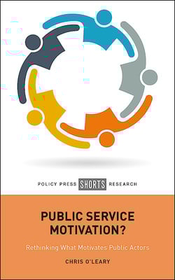 Christopher O’Leary provides a fresh perspective on prosocial working choices in this first substantive critique of Public Service Motivation. The book reviews concepts of PSM and research to date and explores the rationales and aims of public and third sector workers before proposing alternative theories for people’s motivations to serve.