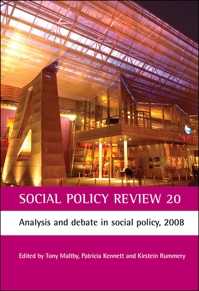 &quot;Social Policy Review&quot; provides students, academics and all those interested in welfare issues with critical analyses of progress and change in areas of major interest during the past year.