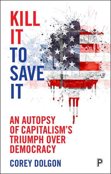 Kill it to save it lays bare the hypocrisy of US political discourse by documenting the story of capitalism’s triumph over democracy. Dolgon argues that American citizens now accept policies that destroy the public sector and promote political stories that feel right “in the gut”, regardless of science or facts.