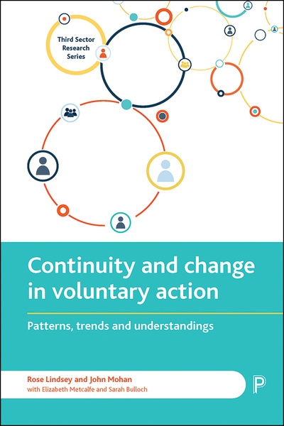 Drawing on extensive survey data and written accounts of citizen engagement, this pioneering book charts change and continuity in voluntary activity since 1981. Part of the Third Sector Research Series.
