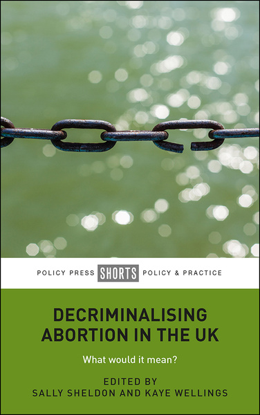 Available Open Access under CC-BY-NC licence. Written by leading experts in the fields of medicine, law, reproductive health and social science, this book offers a concise and authoritative account of the evidence regarding the likely impact of decriminalisation of abortion in the UK.