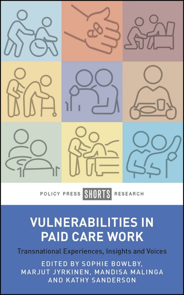 This book explores the recent experiences of diverse paid care workers in four very different national contexts – Finland, Canada, South Africa and England – to learn from their experiences during COVID-19 and its aftermath.