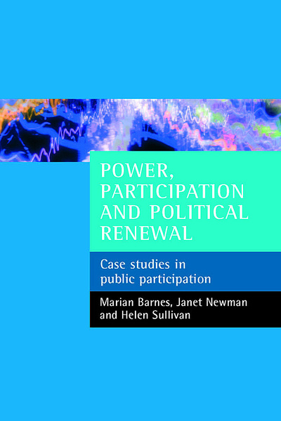 Power, participation and political renewal