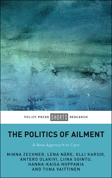 Challenging the ethics of care as a tradeable commodity, this book introduces the concept of ailment as a framework for understanding social care. Providing examples from Britain and Finland, it demonstrates how ailment shapes all societies, and by addressing the marketisation of care, the authors bring to light increasing inequalities in care.