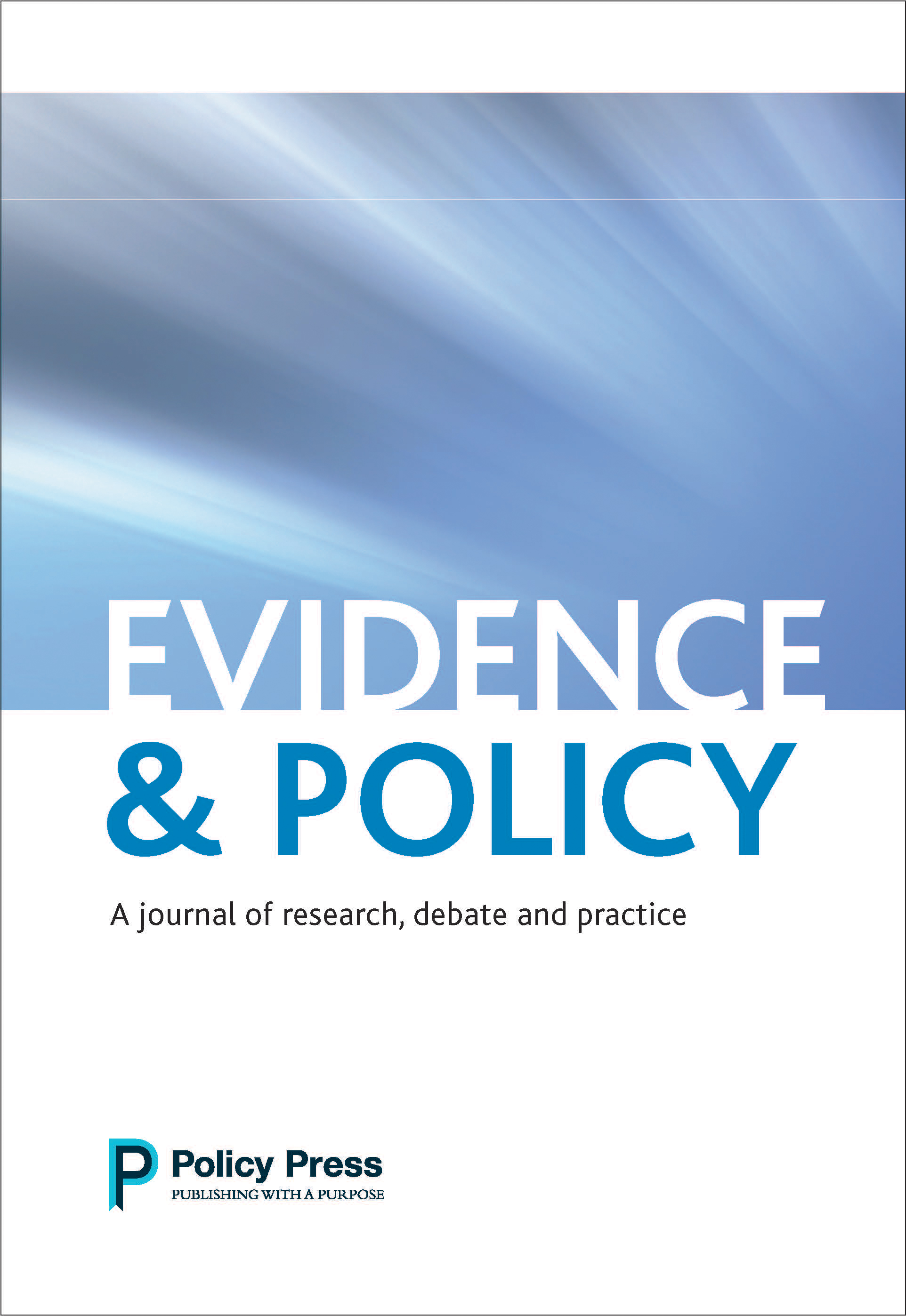 Introducing the new Associate Editors of Evidence & Policy