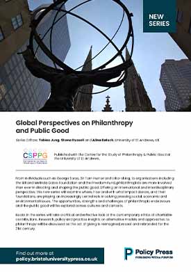 Global perspectives on philanthropy and public good flyer