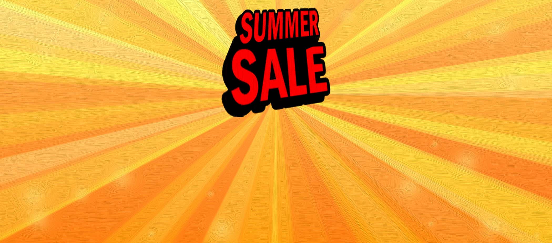 Summer sale 50% off all books